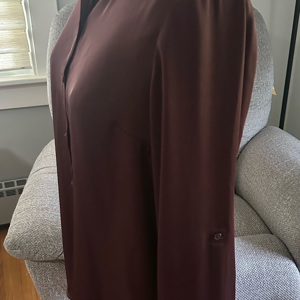 Express Plum Purple City Shirt SZ large - Picture 4 of 6